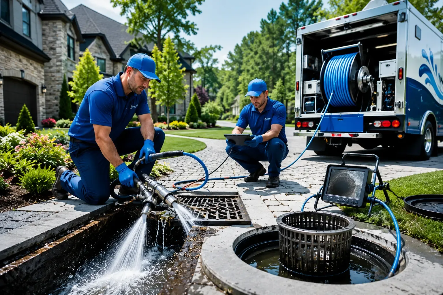 Local outdoor drain cleaning professionals in Portsmouth, OH