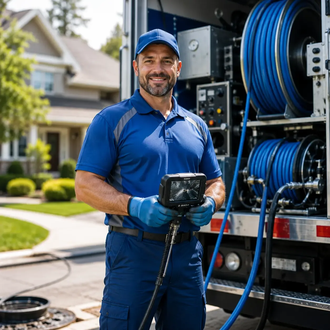 Local outdoor drain cleaning specialists in Portsmouth, OH